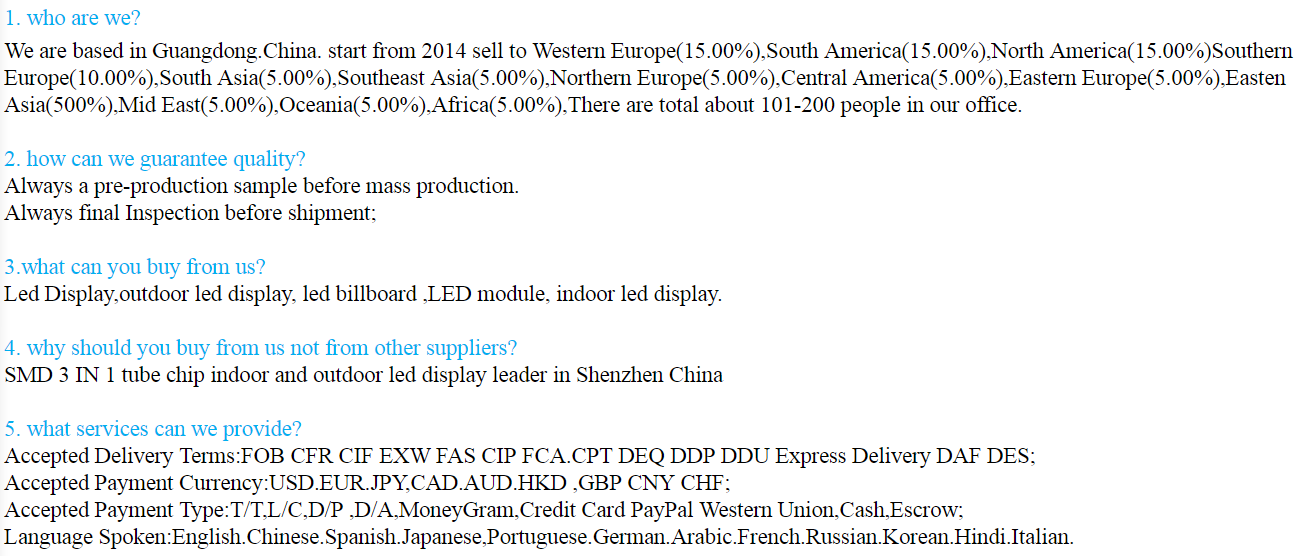 FAQ Preguntas más frecuentes