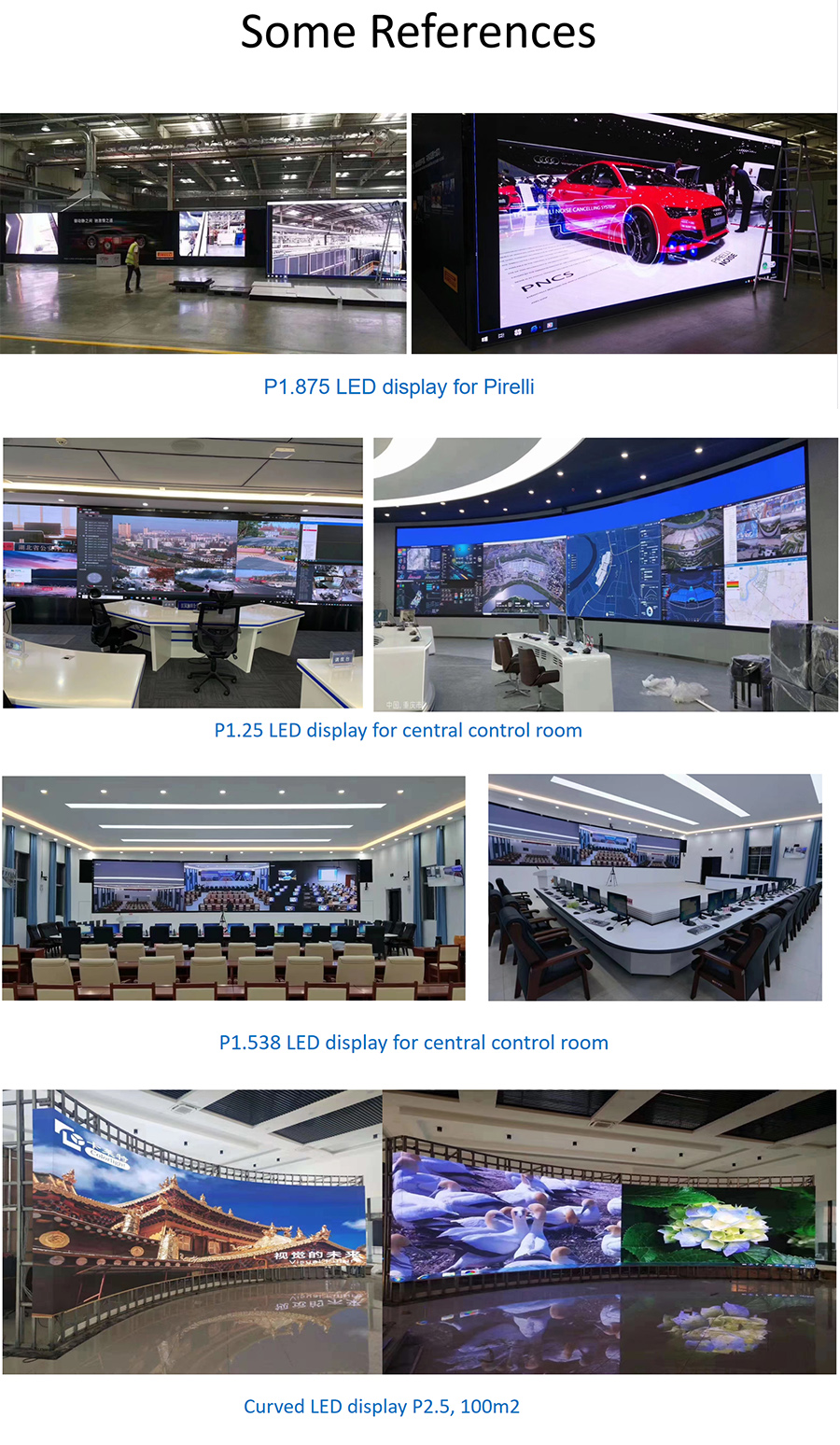 indoor led display pantalla led interior