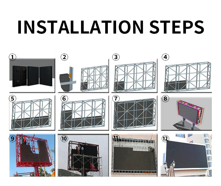Installation step Paso de instalación
