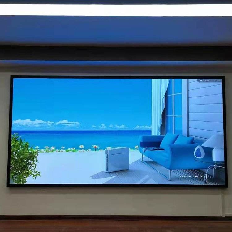  Pantalla LED interior de alta actualización a todo color para sala de reuniones