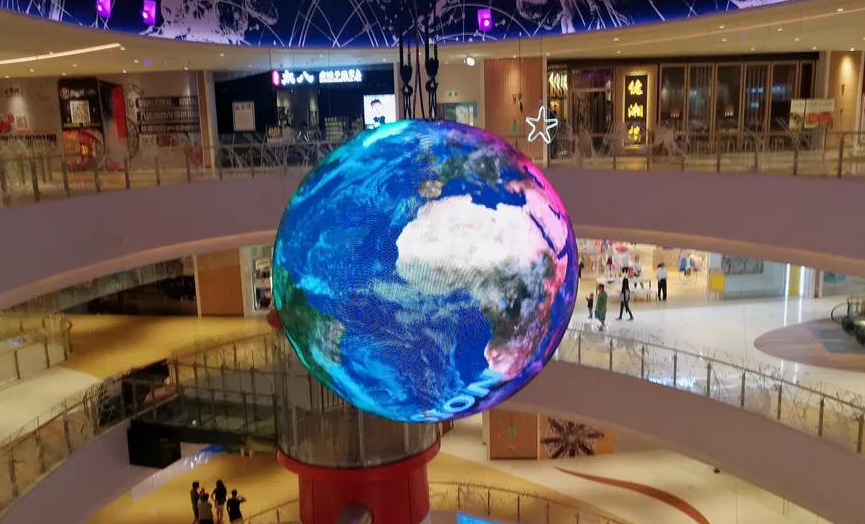 pantalla led redonda