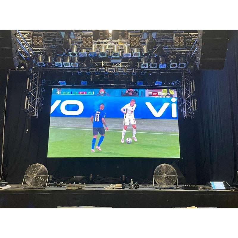 Pantalla LED de concierto de TV de publicidad interior SMD para eventos escénicos