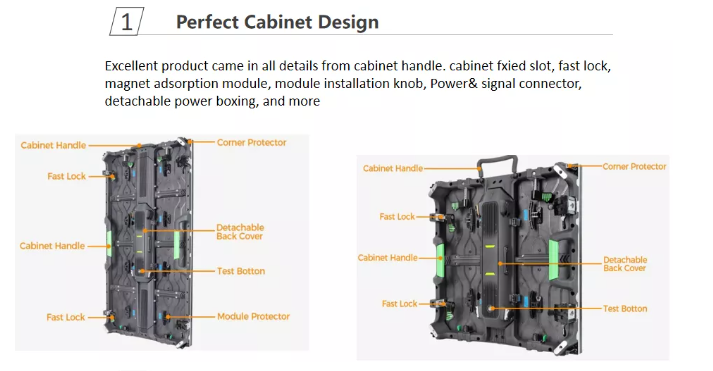 pantalla led de escenario