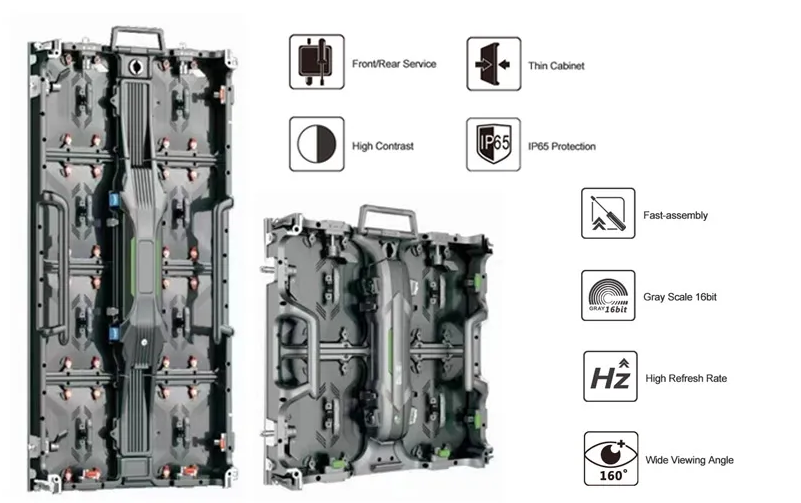 pantalla led de escenario