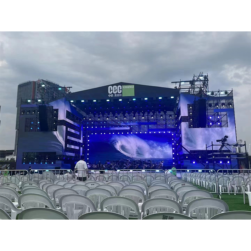 Pantalla LED móvil para publicidad al aire libre, camión remolque, coche y escenario