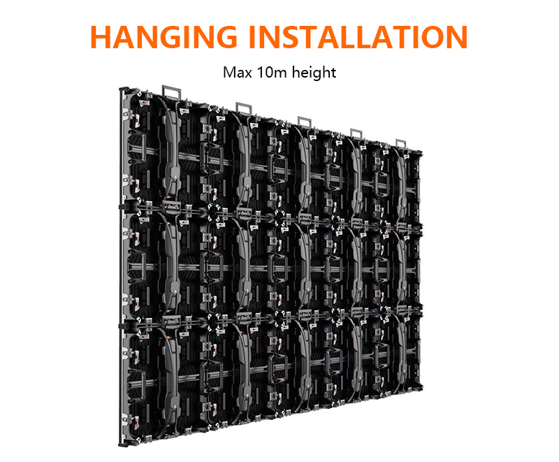 instalaci&oacute;n colgante