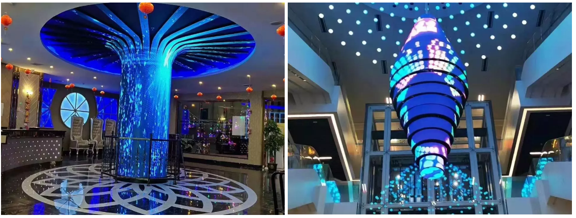 pantalla led interior