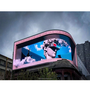 Pantalla llevada publicidad comercial del tablero video gigante al aire libre de la muestra de la cartelera de los ojos desnudos 3D