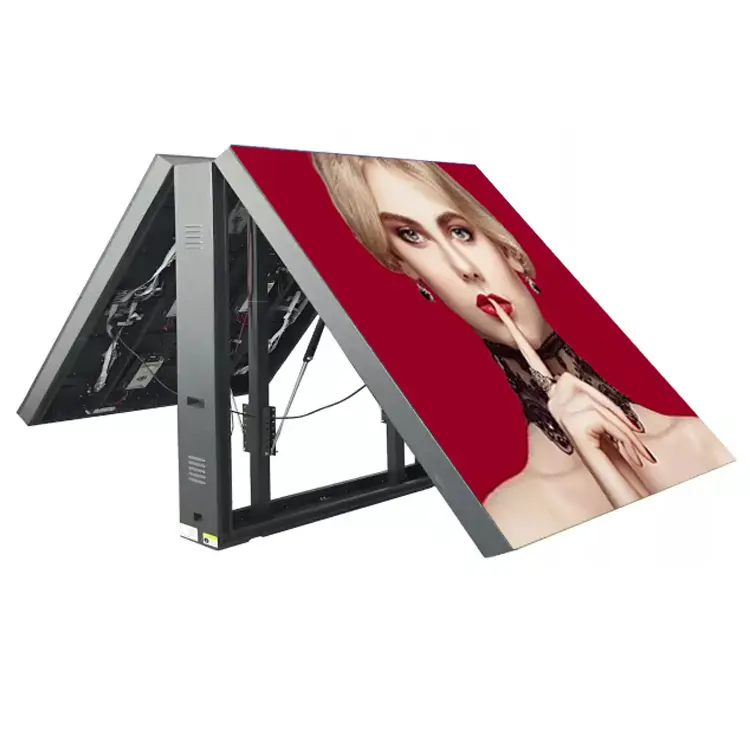 Buen precio HD Alquiler de mantenimiento frontal Pantalla LED con tapa frontal para publicidad