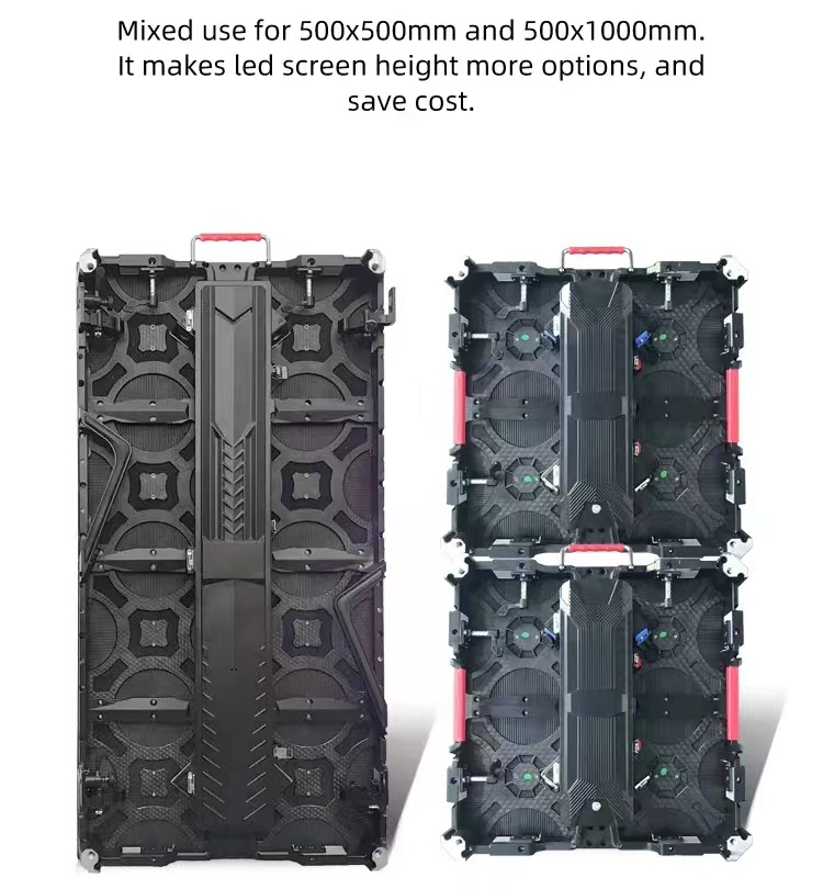 Vitrina LED de 500x500/500x1000mm.