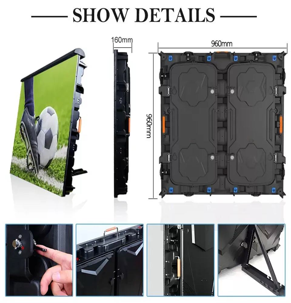 Pantalla LED Pantalla de estadio