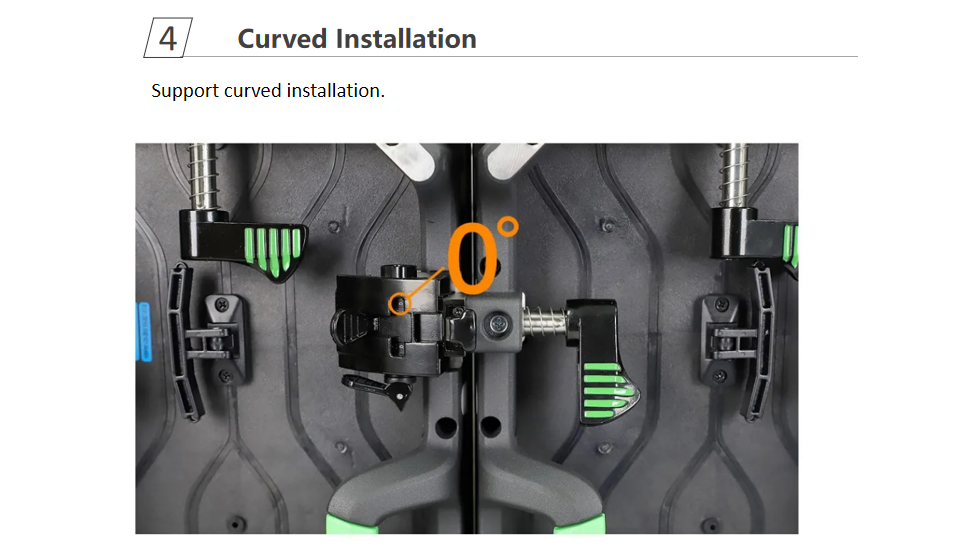 instalaci&oacute;n curva