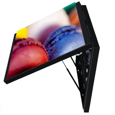 Buen precio HD Alquiler de mantenimiento frontal Pantalla LED con tapa frontal para publicidad