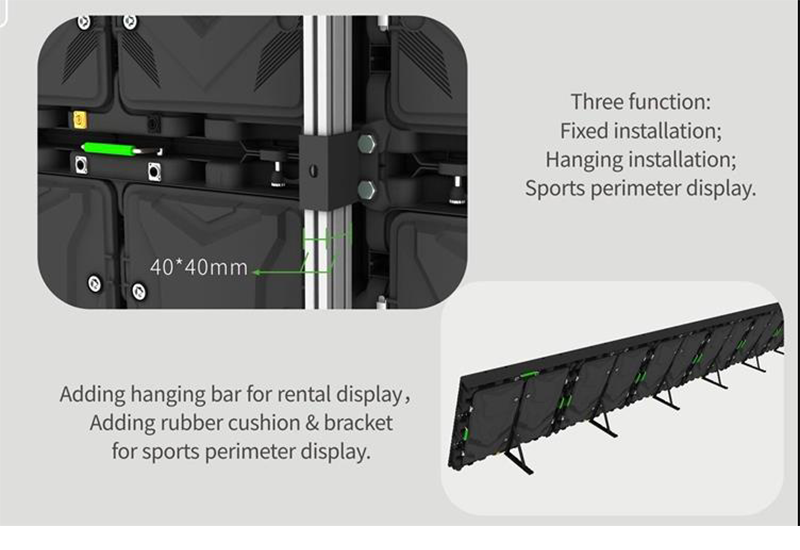 visualizaci&oacute;n perimetral deportiva