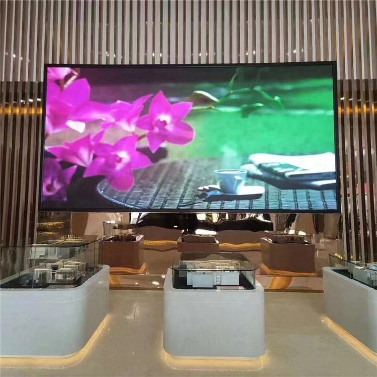  Pantalla LED interior de alta actualización a todo color para sala de reuniones