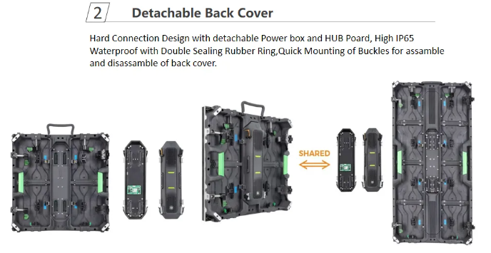 pantalla led de escenario